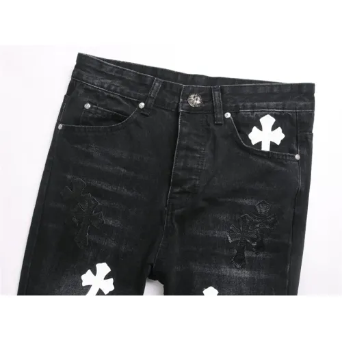Replica Chrome Hearts Jeans For Men #1394580 $48.00 USD for Wholesale