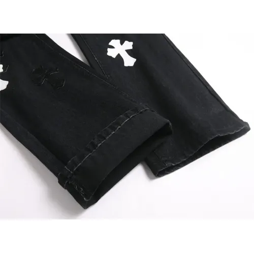 Replica Chrome Hearts Jeans For Men #1394580 $48.00 USD for Wholesale