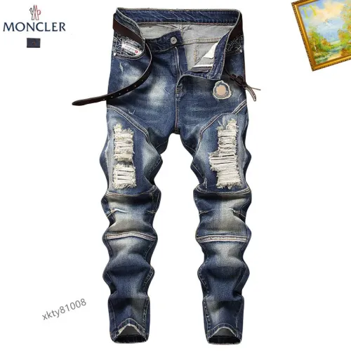 Wholesale Moncler Jeans For Men #1394587 $48.00 USD, Wholesale Quality Replica Moncler Jeans