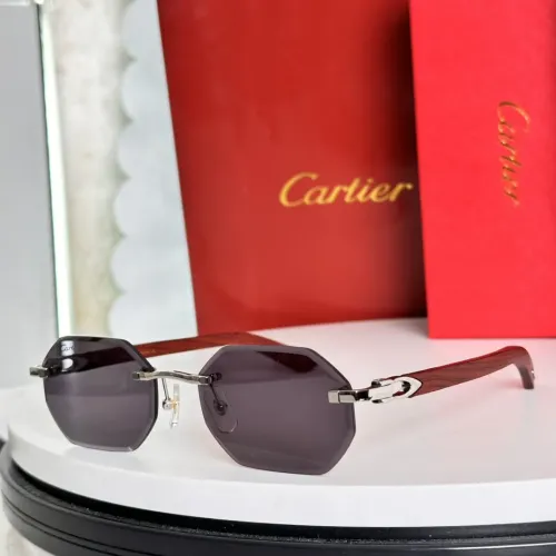Wholesale Cartier AAA Quality Sunglassess #1394591 $56.00 USD, Wholesale Quality Replica Cartier AAA Quality Sunglassess