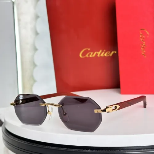 Wholesale Cartier AAA Quality Sunglassess #1394592 $56.00 USD, Wholesale Quality Replica Cartier AAA Quality Sunglassess