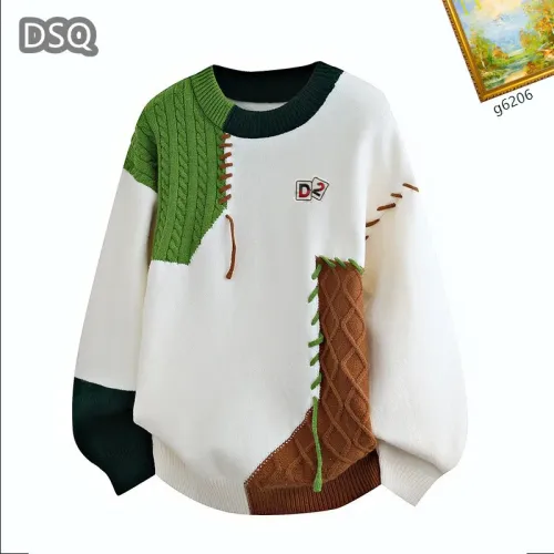 Wholesale Dsquared Sweaters Long Sleeved For Men #1394593 $48.00 USD, Wholesale Quality Replica Dsquared Sweaters