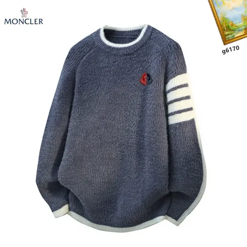Wholesale Moncler Sweaters Long Sleeved For Men #1394599 $48.00 USD, Wholesale Quality Replica Moncler Sweaters