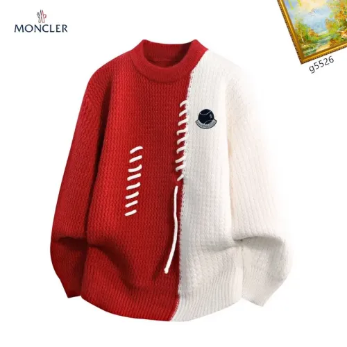 Wholesale Moncler Sweaters Long Sleeved For Men #1394600 $48.00 USD, Wholesale Quality Replica Moncler Sweaters