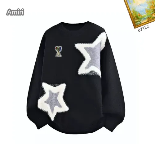 Wholesale Amiri Sweaters Long Sleeved For Men #1394612 $48.00 USD, Wholesale Quality Replica Amiri Sweaters