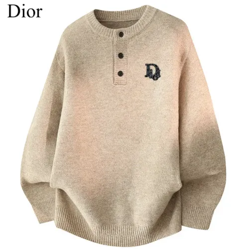 Wholesale Christian Dior Sweaters Long Sleeved For Men #1394623 $48.00 USD, Wholesale Quality Replica Christian Dior Sweaters