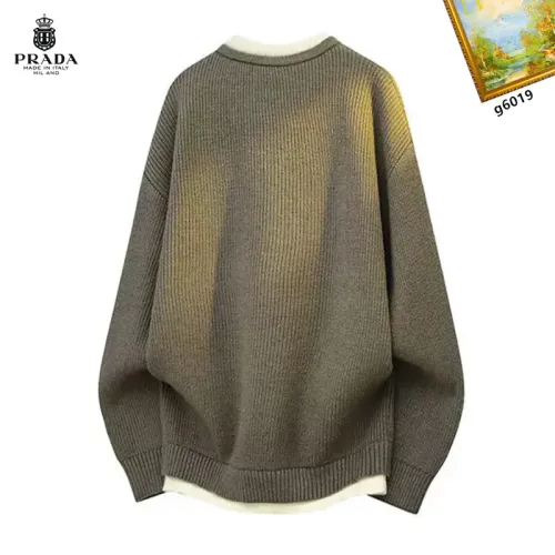 Replica Prada Sweaters Long Sleeved For Men #1394631 $48.00 USD for Wholesale