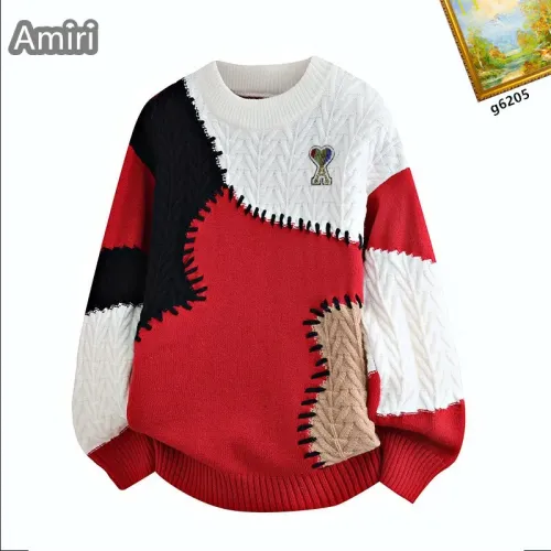 Wholesale Amiri Sweaters Long Sleeved For Men #1394644 $48.00 USD, Wholesale Quality Replica Amiri Sweaters