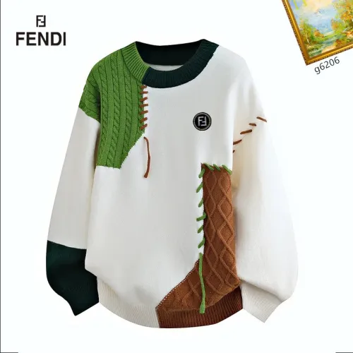 Wholesale Fendi Sweaters Long Sleeved For Men #1394649 $48.00 USD, Wholesale Quality Replica Fendi Sweaters