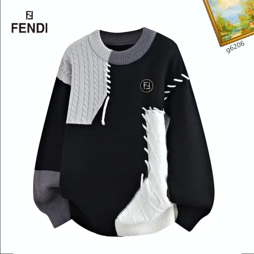 Wholesale Fendi Sweaters Long Sleeved For Men #1394651 $48.00 USD, Wholesale Quality Replica Fendi Sweaters
