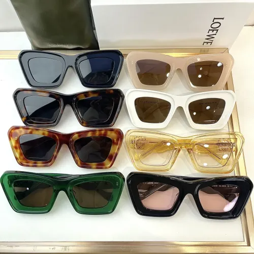 Replica LOEWE AAA Quality Sunglasses #1394652 $60.00 USD for Wholesale