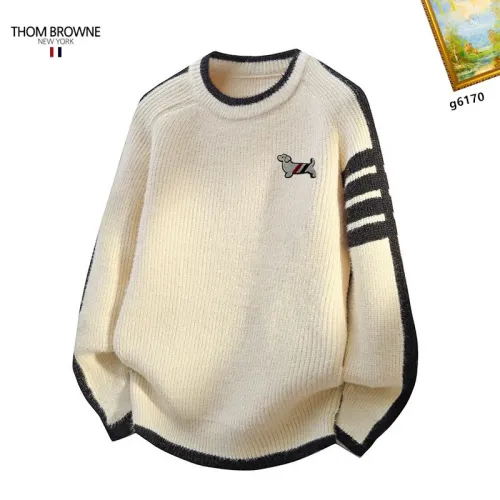 Wholesale Thom Browne TB Sweaters Long Sleeved For Men #1394663 $48.00 USD, Wholesale Quality Replica Thom Browne TB Sweaters