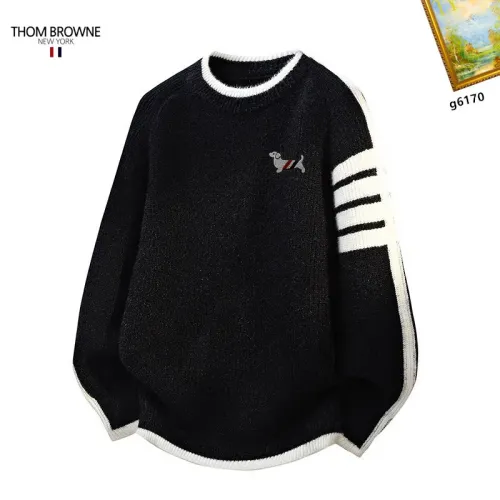 Wholesale Thom Browne TB Sweaters Long Sleeved For Men #1394665 $48.00 USD, Wholesale Quality Replica Thom Browne TB Sweaters