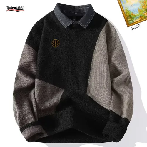 Wholesale Balenciaga Sweaters Long Sleeved For Men #1394671 $48.00 USD, Wholesale Quality Replica Balenciaga Sweaters
