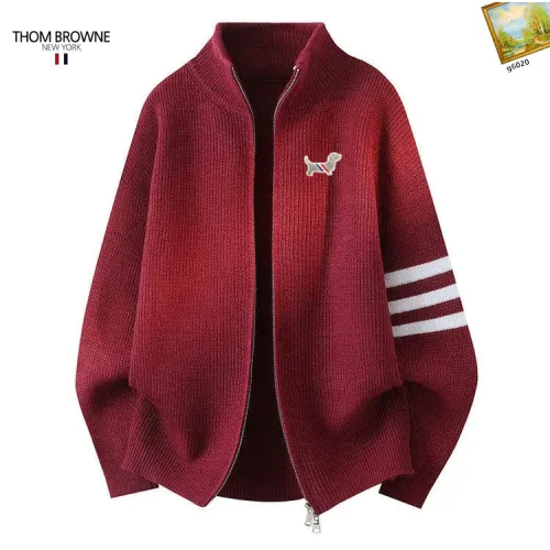 Wholesale Thom Browne TB Sweaters Long Sleeved For Men #1394686 $48.00 USD, Wholesale Quality Replica Thom Browne TB Sweaters