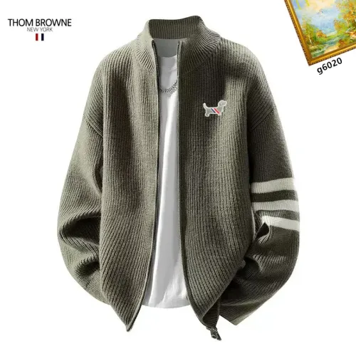 Wholesale Thom Browne TB Sweaters Long Sleeved For Men #1394687 $48.00 USD, Wholesale Quality Replica Thom Browne TB Sweaters