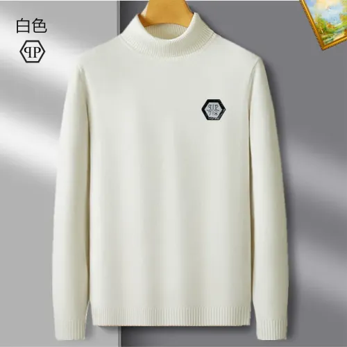 Wholesale Philipp Plein PP Sweaters Long Sleeved For Men #1394701 $42.00 USD, Wholesale Quality Replica Philipp Plein PP Sweaters