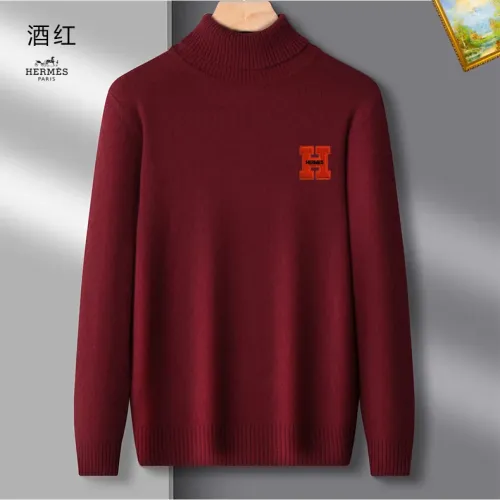 Wholesale Hermes Sweaters Long Sleeved For Men #1394714 $42.00 USD, Wholesale Quality Replica Hermes Sweaters