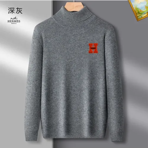 Wholesale Hermes Sweaters Long Sleeved For Men #1394720 $42.00 USD, Wholesale Quality Replica Hermes Sweaters