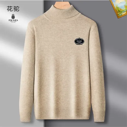 Wholesale Prada Sweaters Long Sleeved For Men #1394792 $42.00 USD, Wholesale Quality Replica Prada Sweaters