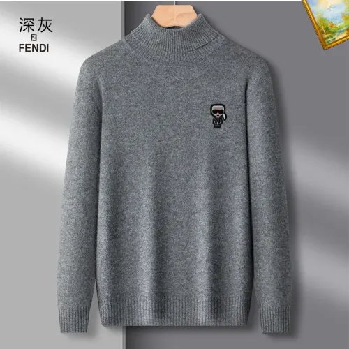 Wholesale Fendi Sweaters Long Sleeved For Men #1394810 $42.00 USD, Wholesale Quality Replica Fendi Sweaters