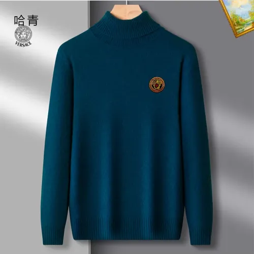 Wholesale Versace Sweaters Long Sleeved For Men #1394846 $42.00 USD, Wholesale Quality Replica Versace Sweaters