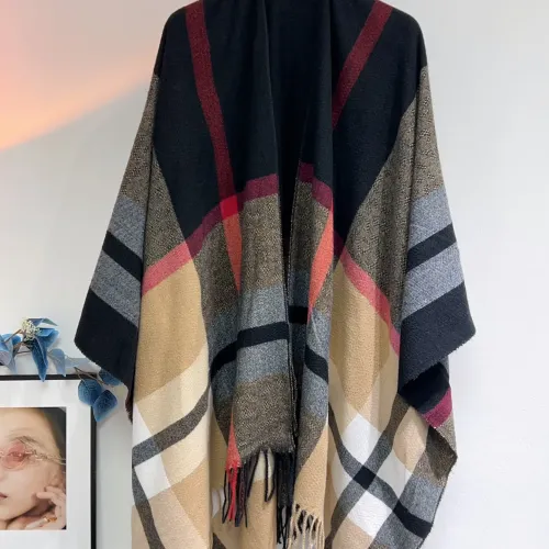 Wholesale Burberry Poncho For Women #1394908 $68.00 USD, Wholesale Quality Replica Burberry Scarf