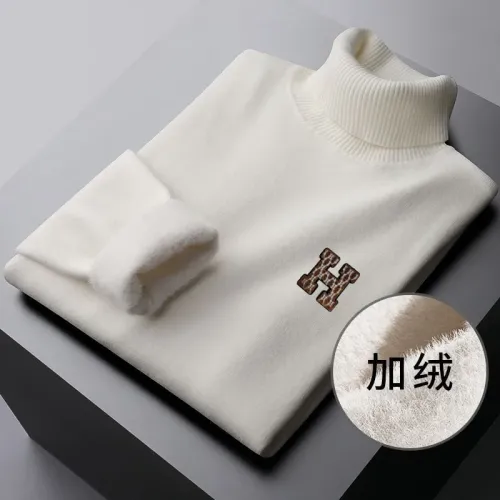 Wholesale Hermes Sweaters Long Sleeved For Men #1394978 $48.00 USD, Wholesale Quality Replica Hermes Sweaters
