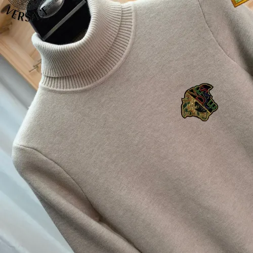 Replica Versace Sweaters Long Sleeved For Men #1395037 $48.00 USD for Wholesale