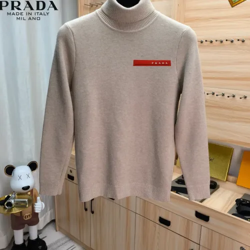 Wholesale Prada Sweaters Long Sleeved For Men #1395047 $48.00 USD, Wholesale Quality Replica Prada Sweaters