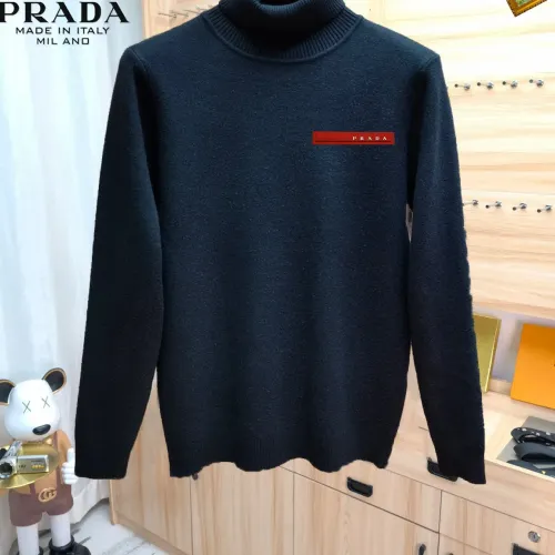Wholesale Prada Sweaters Long Sleeved For Men #1395048 $48.00 USD, Wholesale Quality Replica Prada Sweaters