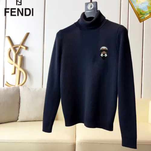 Wholesale Fendi Sweaters Long Sleeved For Men #1395050 $48.00 USD, Wholesale Quality Replica Fendi Sweaters