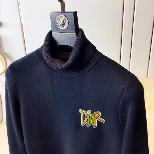 Replica Christian Dior Sweaters Long Sleeved For Men #1395052 $48.00 USD for Wholesale
