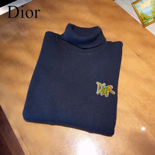 Replica Christian Dior Sweaters Long Sleeved For Men #1395052 $48.00 USD for Wholesale