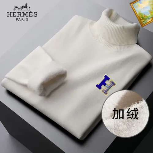 Wholesale Hermes Sweaters Long Sleeved For Men #1395077 $48.00 USD, Wholesale Quality Replica Hermes Sweaters