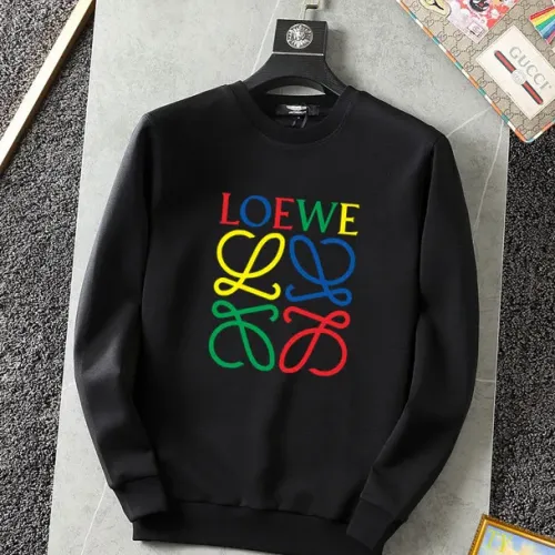 Wholesale LOEWE Hoodies Long Sleeved For Men #1395093 $40.00 USD, Wholesale Quality Replica LOEWE Hoodies