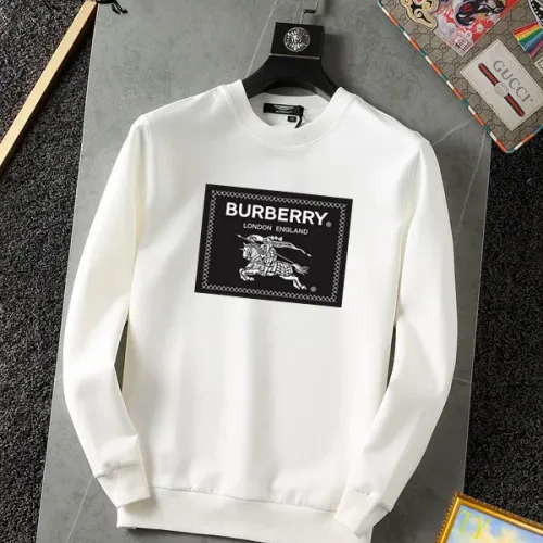 Wholesale Burberry Hoodies Long Sleeved For Men #1395123 $40.00 USD, Wholesale Quality Replica Burberry Hoodies