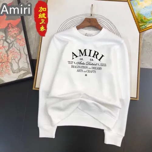 Wholesale Amiri Hoodies Long Sleeved For Men #1395173 $45.00 USD, Wholesale Quality Replica Amiri Hoodies