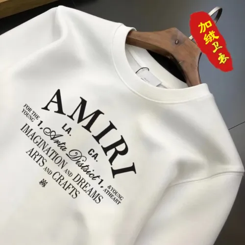 Replica Amiri Hoodies Long Sleeved For Men #1395173 $45.00 USD for Wholesale