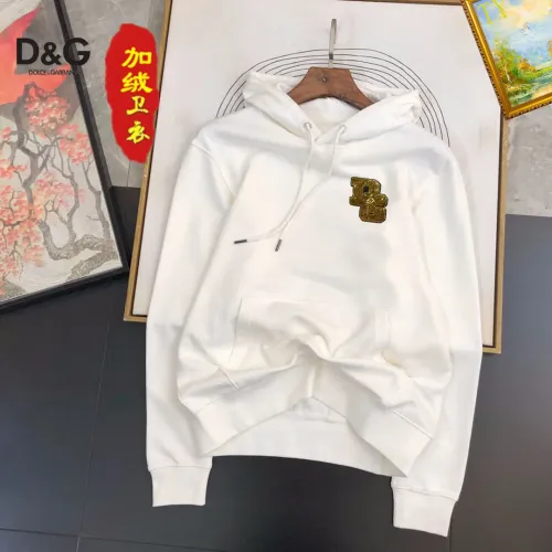 Wholesale Dolce &amp; Gabbana D&amp;G Hoodies Long Sleeved For Men #1395185 $45.00 USD, Wholesale Quality Replica Dolce &amp; Gabbana D&amp;G Hoodies