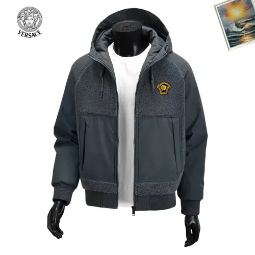 Wholesale Versace Jackets Long Sleeved For Men #1395215 $88.00 USD, Wholesale Quality Replica Versace Jackets