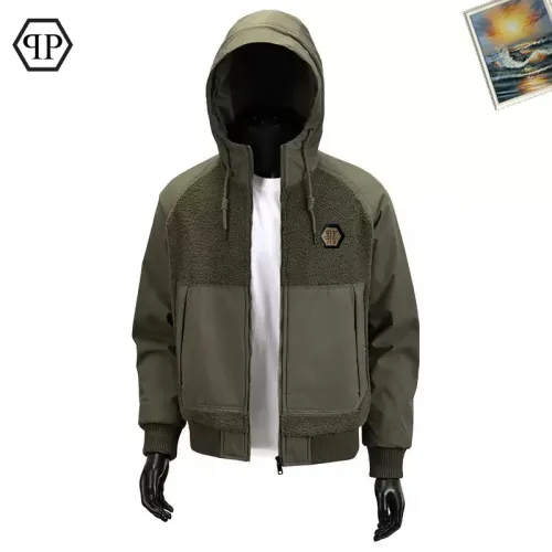 Wholesale Philipp Plein PP Jackets Long Sleeved For Men #1395217 $88.00 USD, Wholesale Quality Replica Philipp Plein PP Jackets