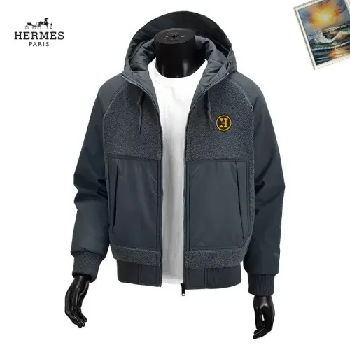 Wholesale Hermes Jackets Long Sleeved For Men #1395221 $88.00 USD, Wholesale Quality Replica Hermes Jackets