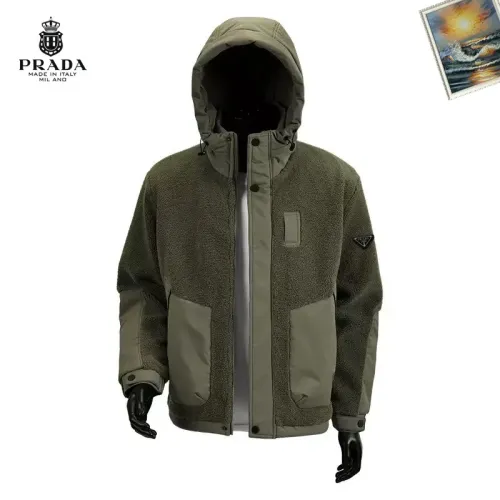 Wholesale Prada Jackets Long Sleeved For Men #1395229 $88.00 USD, Wholesale Quality Replica Prada Jackets