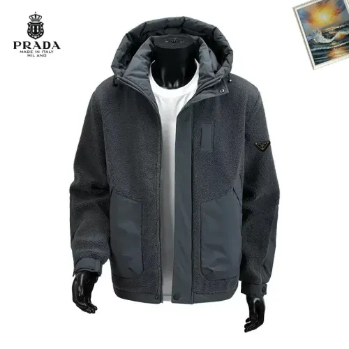 Wholesale Prada Jackets Long Sleeved For Men #1395234 $88.00 USD, Wholesale Quality Replica Prada Jackets