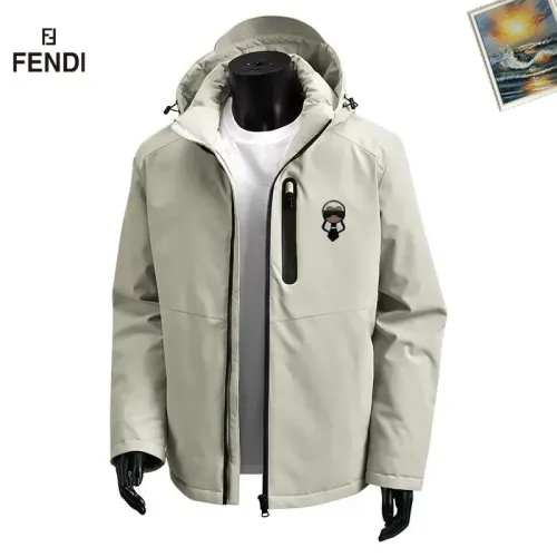 Wholesale Fendi Jackets Long Sleeved For Men #1395280 $88.00 USD, Wholesale Quality Replica Fendi Jackets