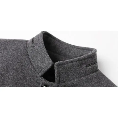 Replica Hermes Coats Long Sleeved For Men #1395449 $80.00 USD for Wholesale