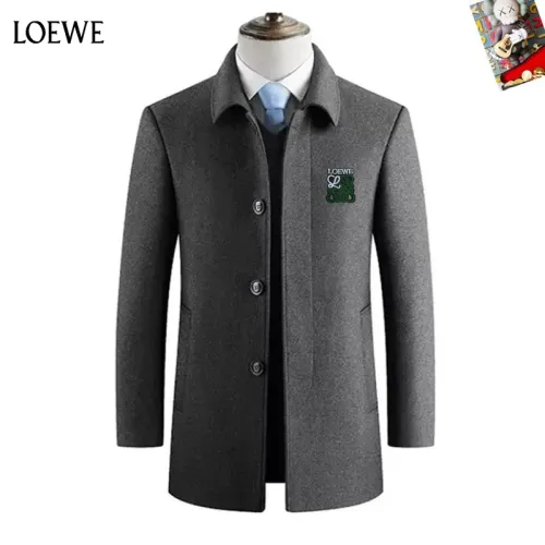 Wholesale LOEWE Coats Long Sleeved For Men #1395472 $80.00 USD, Wholesale Quality Replica LOEWE Coats