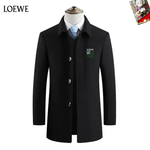 Wholesale LOEWE Coats Long Sleeved For Men #1395473 $80.00 USD, Wholesale Quality Replica LOEWE Coats