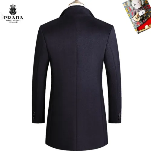 Replica Prada Coats Long Sleeved For Men #1395477 $80.00 USD for Wholesale
